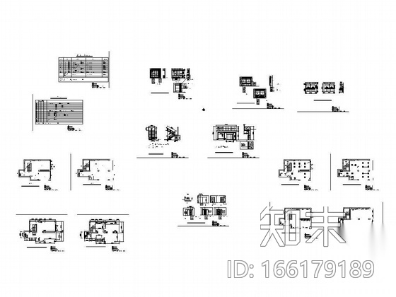 某燃气收费大厅装修图施工图下载【ID:166179189】
