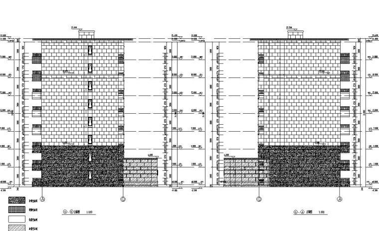 [上海]华夏幸福基业嘉善孔雀城九期住宅施工图设计（&...cad施工图下载【ID:149554105】
