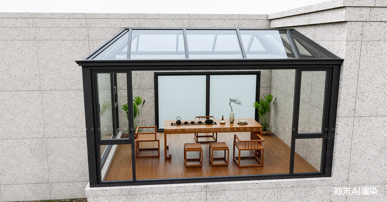 现代小公建SU模型下载【ID:1216070544】