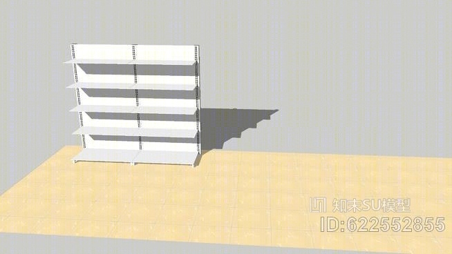货架SU模型下载【ID:622552855】