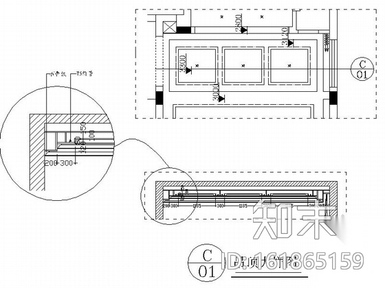 [江西]风景名胜区现代风格三层别墅装修施工图施工图下载【ID:161865159】