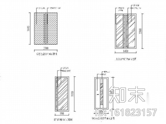 [河北]某电力燃料管理公司办公区装修图cad施工图下载【ID:161823157】