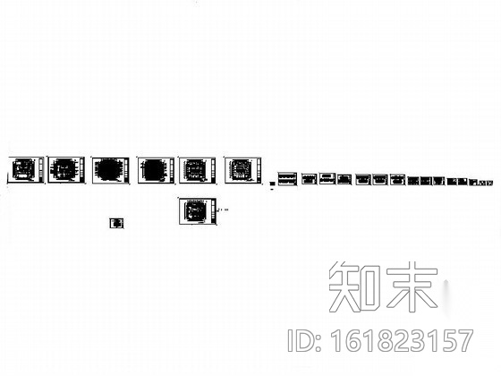 [河北]某电力燃料管理公司办公区装修图cad施工图下载【ID:161823157】