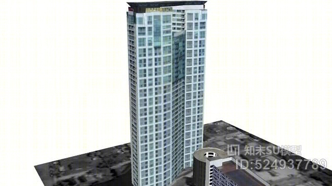 廊双辉盛坊城市酒店SU模型下载【ID:524937789】