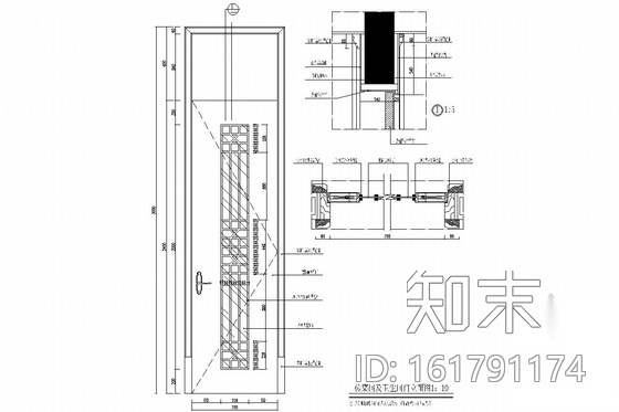 [泸州]综合性豪华私人会所室内施工图cad施工图下载【ID:161791174】