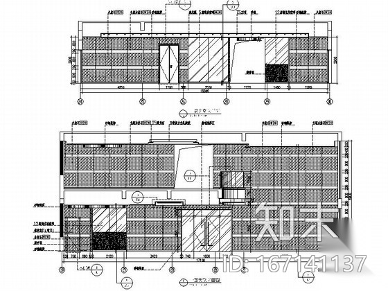 [南昌]县级土地资源部地质灾害预防中心综合楼装修施工图cad施工图下载【ID:167141137】