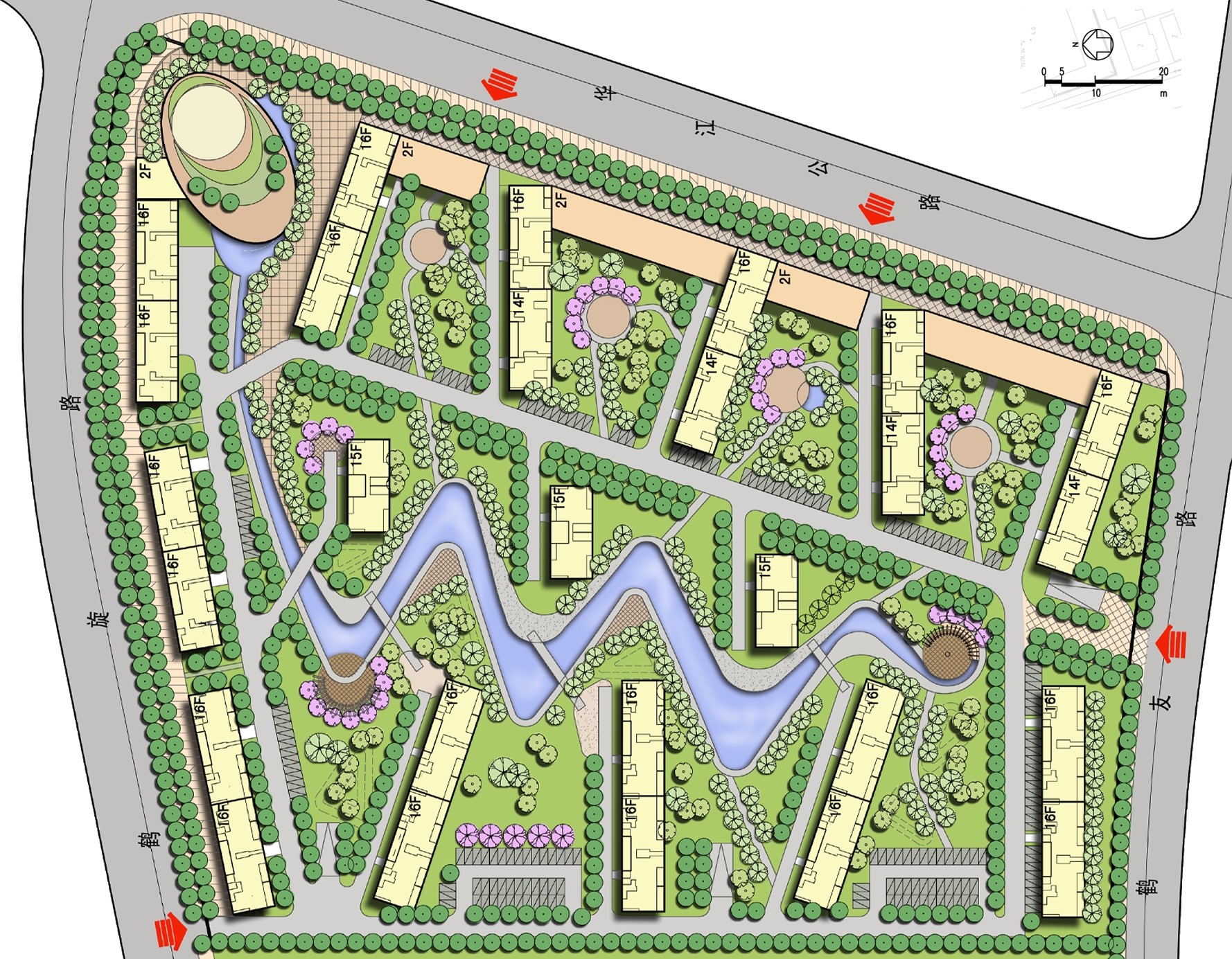 [上海]嘉定万达广场商住综合体高层住宅建筑方案文本（...施工图下载【ID:165616116】