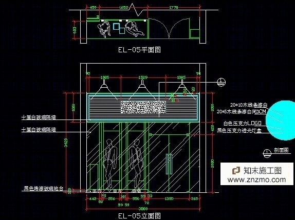 服饰店施工图施工图下载【ID:36948561】