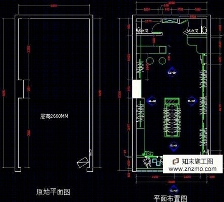 服饰店施工图施工图下载【ID:36948561】