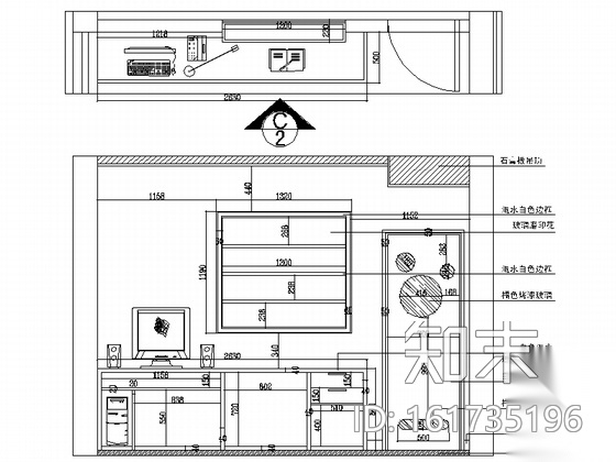 [湖南]繁华市区奢华欧式三层别墅装修图（含实景）cad施工图下载【ID:161735196】