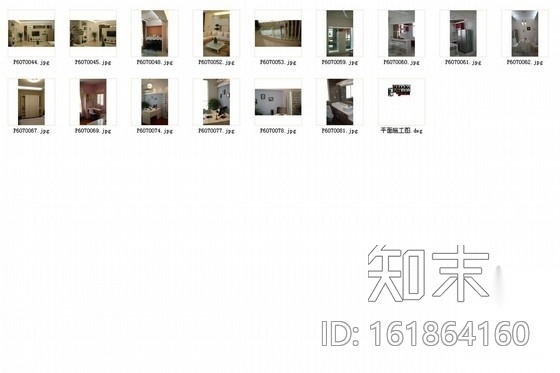 现代简约风格双层别墅室内装修图（含实景照片）cad施工图下载【ID:161864160】