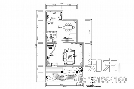 现代简约风格双层别墅室内装修图（含实景照片）cad施工图下载【ID:161864160】