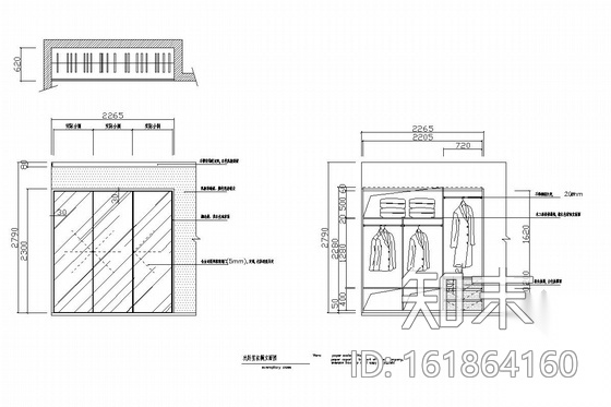 现代简约风格双层别墅室内装修图（含实景照片）cad施工图下载【ID:161864160】