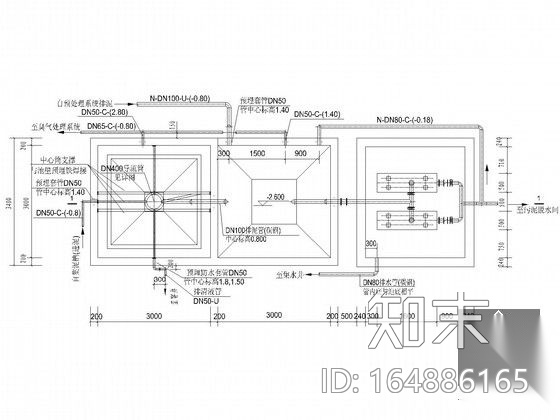 [浙江]300吨香料香精废水处理工程水工艺设计图纸（UASB...施工图下载【ID:164886165】