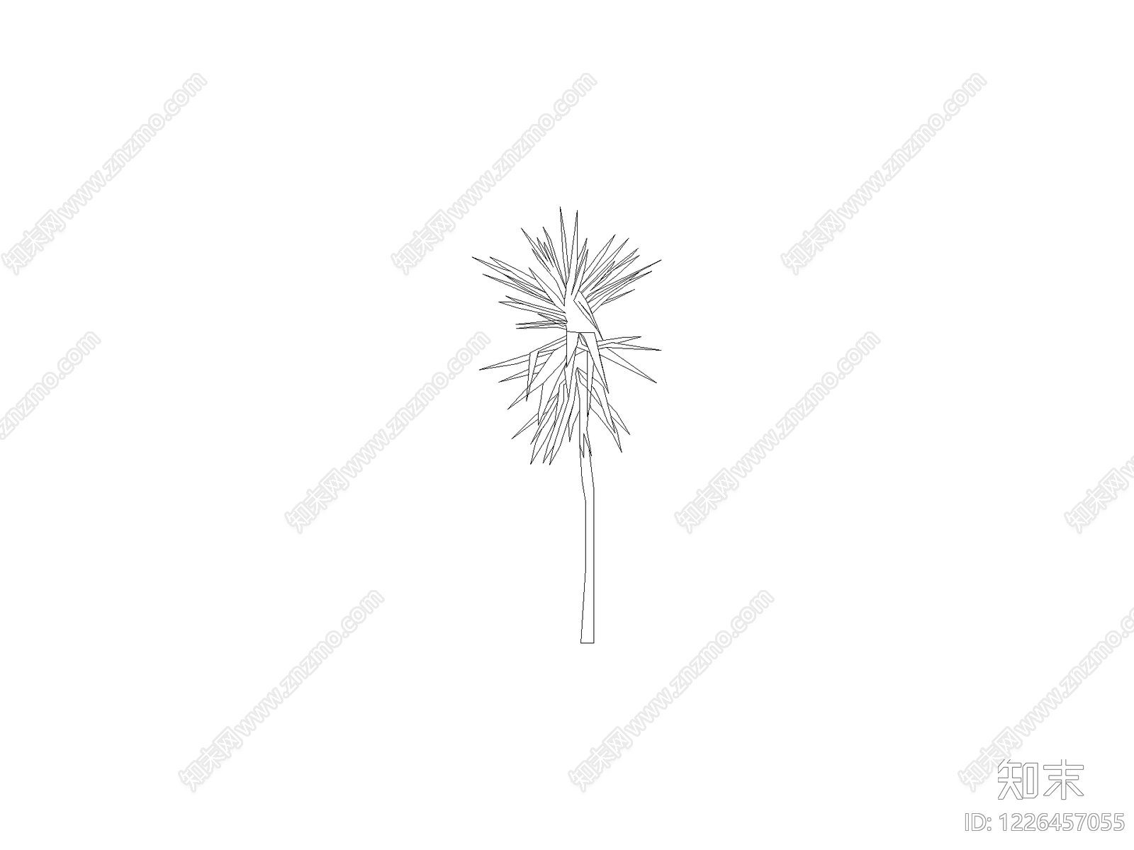 灌木种植CAD图纸