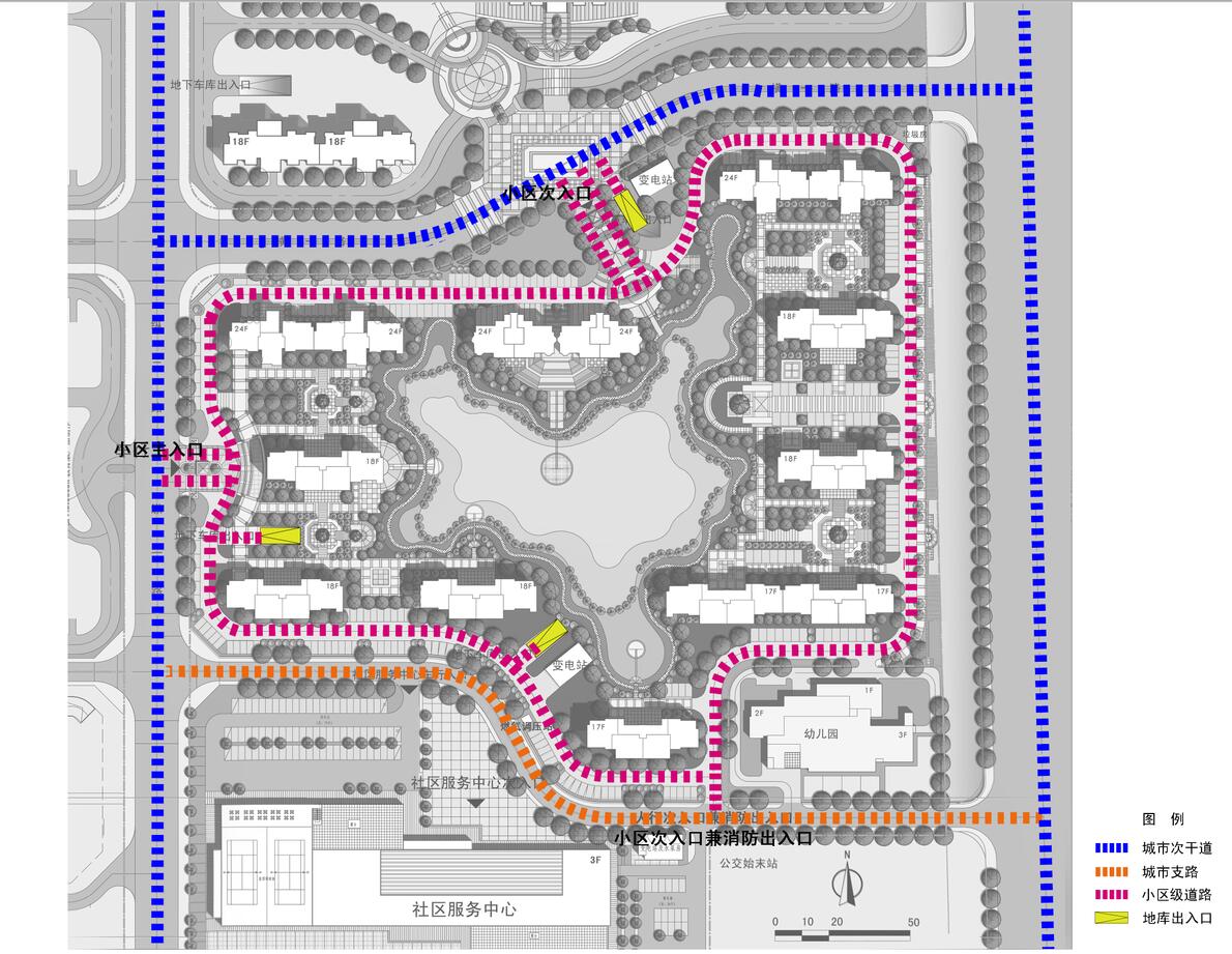 [江苏]苏州欧陆风格居住区建筑方案文本设计cad施工图下载【ID:167943170】