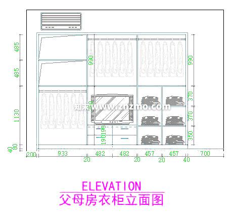 电视柜cad施工图下载【ID:178428107】