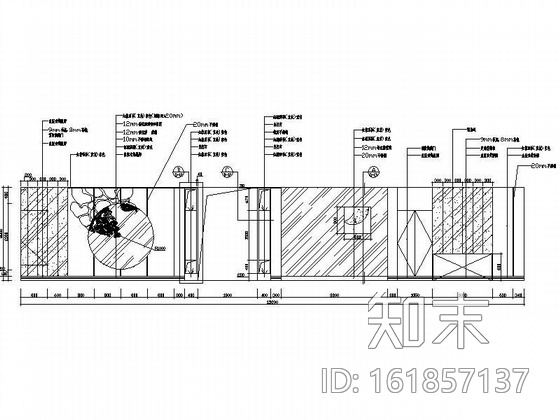 [深圳]某会所精装施工图（装饰+水电）cad施工图下载【ID:161857137】