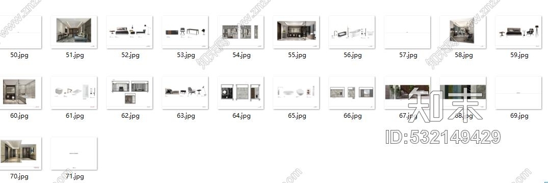 梁志天古典&amp;时尚-深圳灣1號項目T8施工图下载【ID:532149429】