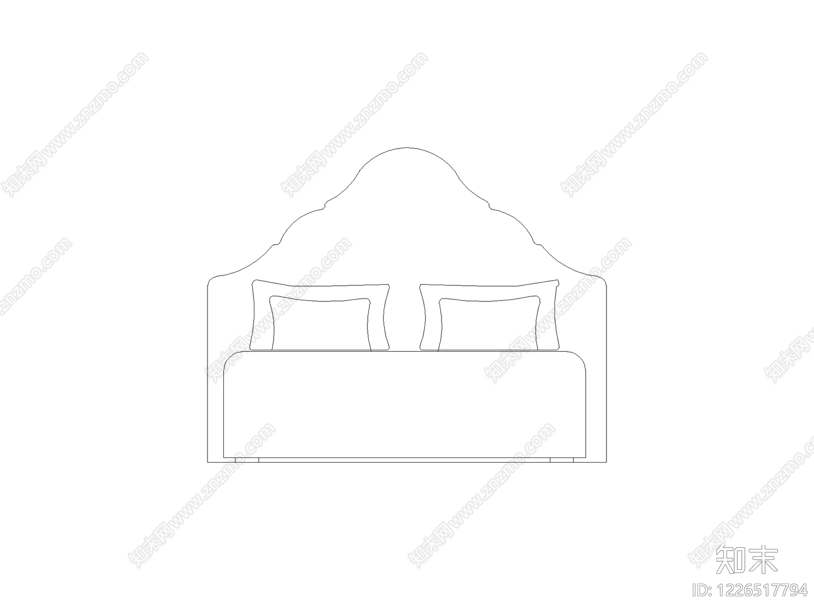 床CAD图纸