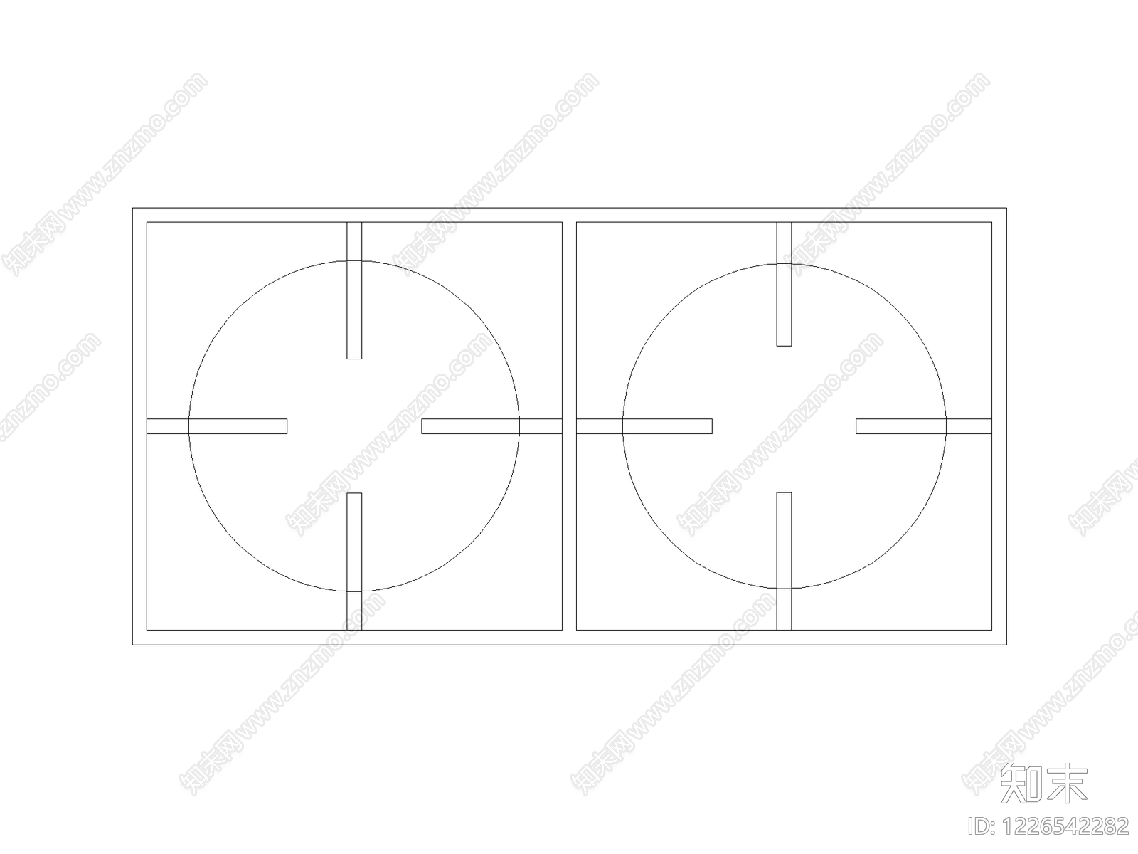 开关插座cad施工图下载【ID:1226542282】