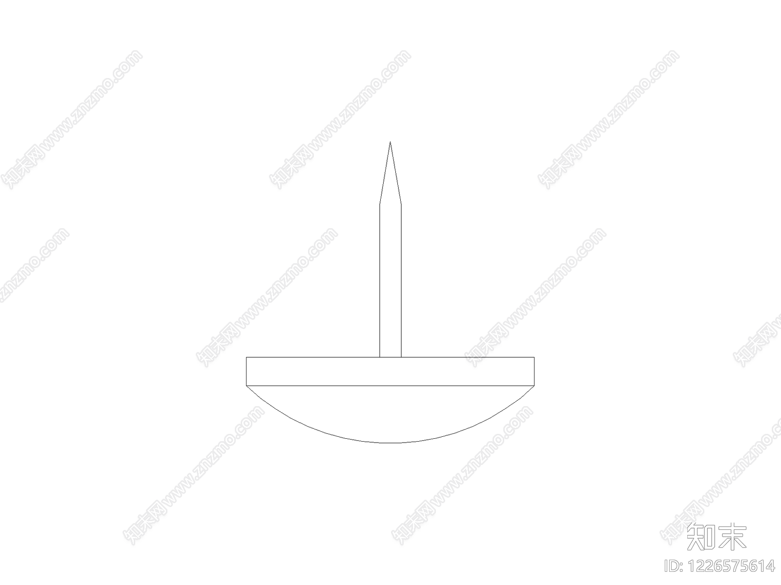 长椅cad施工图下载【ID:1226575614】