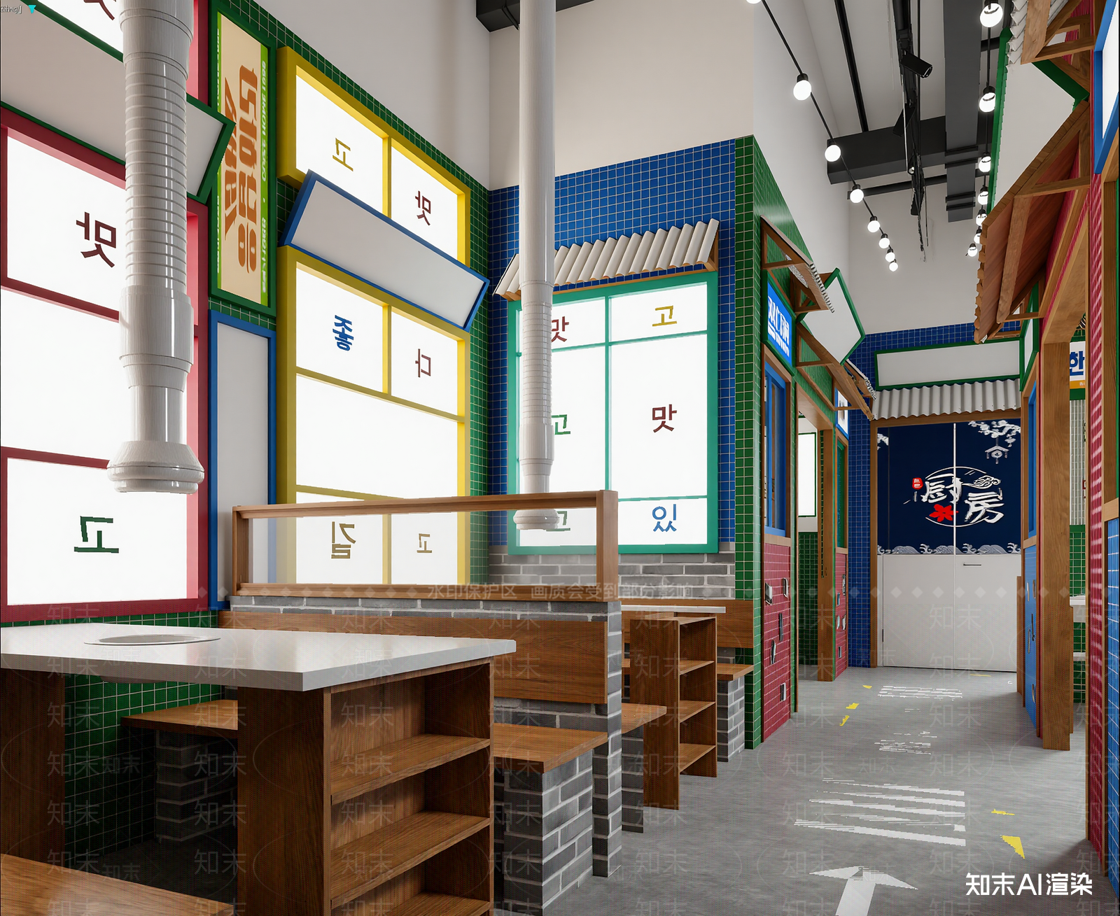 其他餐饮空间3D模型下载【ID:1213965770】