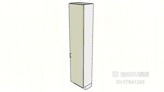 衣柜SU模型下载【ID:17641293】
