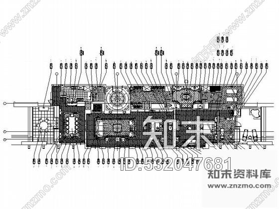 施工图广州国际连锁酒店总统套房施工图cad施工图下载【ID:532047681】