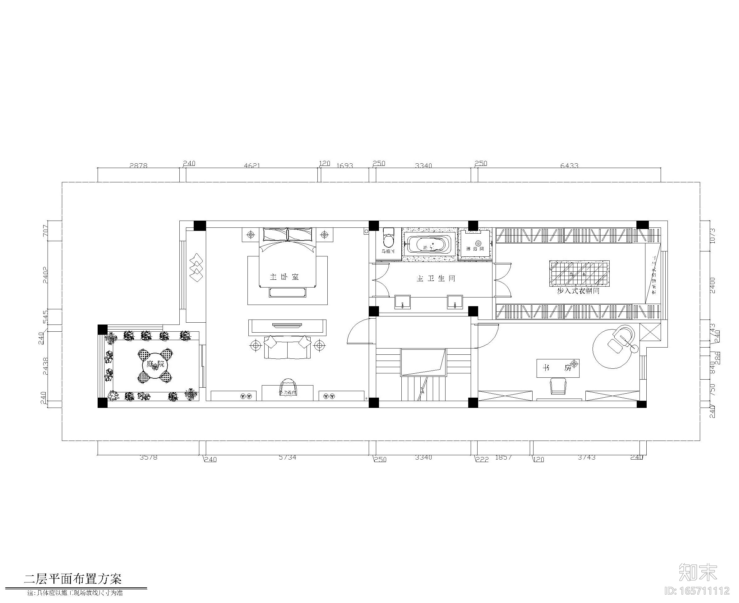 3​000平现代风格平联排别墅施工图+效果图cad施工图下载【ID:165711112】