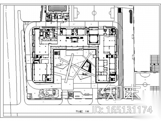 [上海]校园室外绿化景观设计施工图cad施工图下载【ID:165131174】