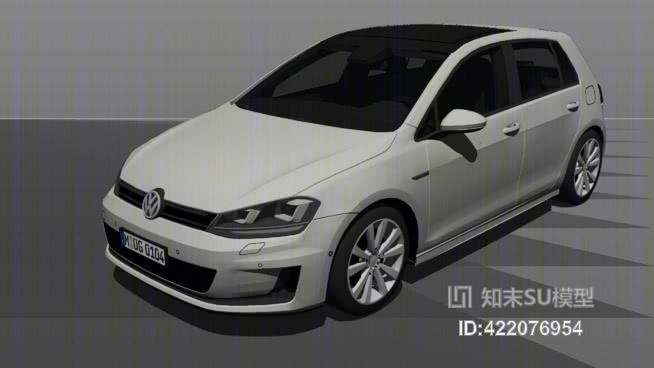 2015年的大众高尔夫高架呢7SU模型下载【ID:422076954】