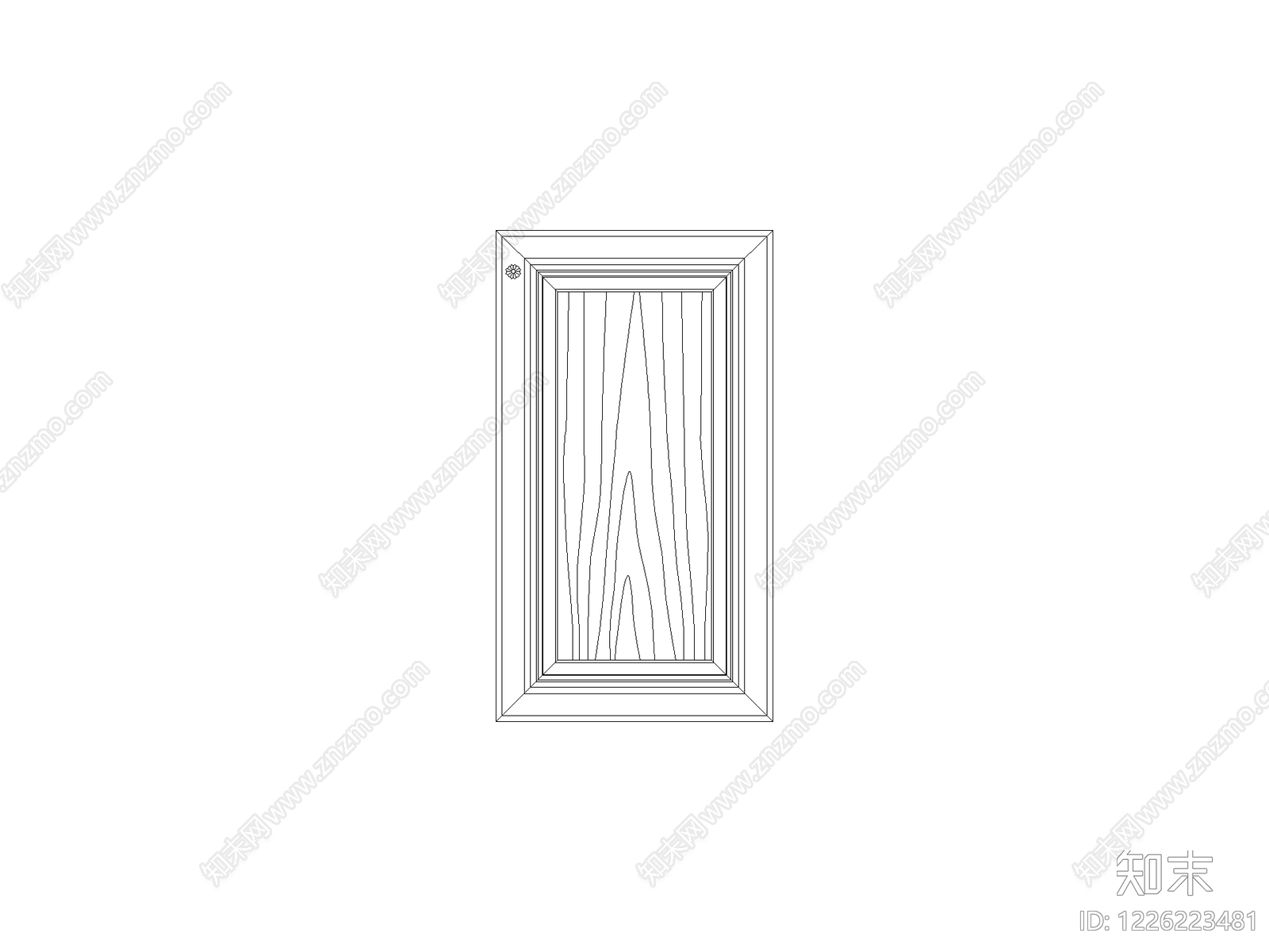 柜子cad施工图下载【ID:1226223481】