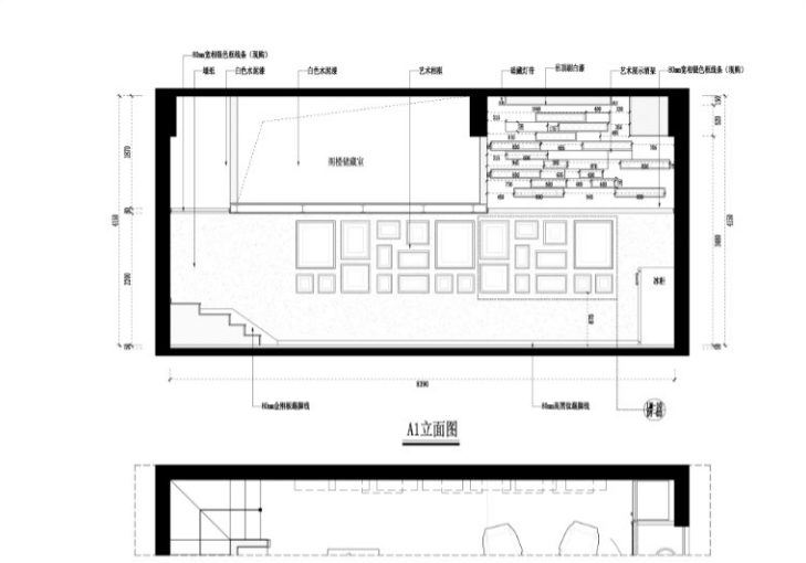 奥旭酒庄混搭风格室内装修设计施工图及效果图施工图下载【ID:161729117】_知末案例馆