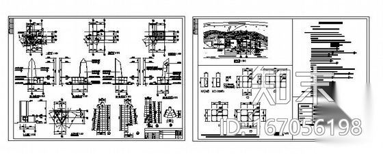 某水电站坝区入口标志性建筑建筑施工图施工图下载【ID:167056198】