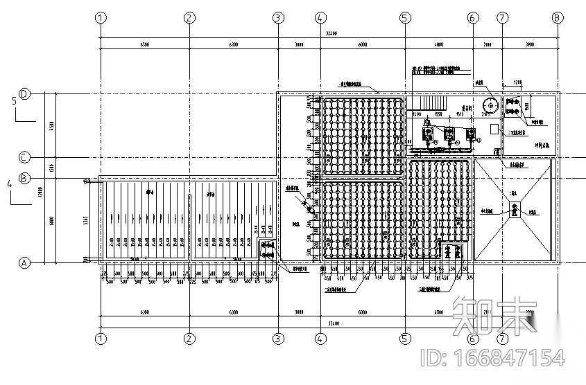 沈阳市某医院污水处理及回用图纸（CAD）施工图下载【ID:166847154】