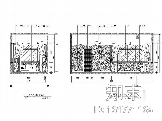 [上海]某奢华饭店包房8装修图cad施工图下载【ID:161771164】