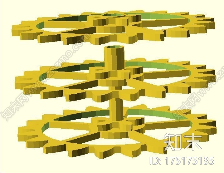 可打印的挂钟3d打印模型下载【ID:175175135】