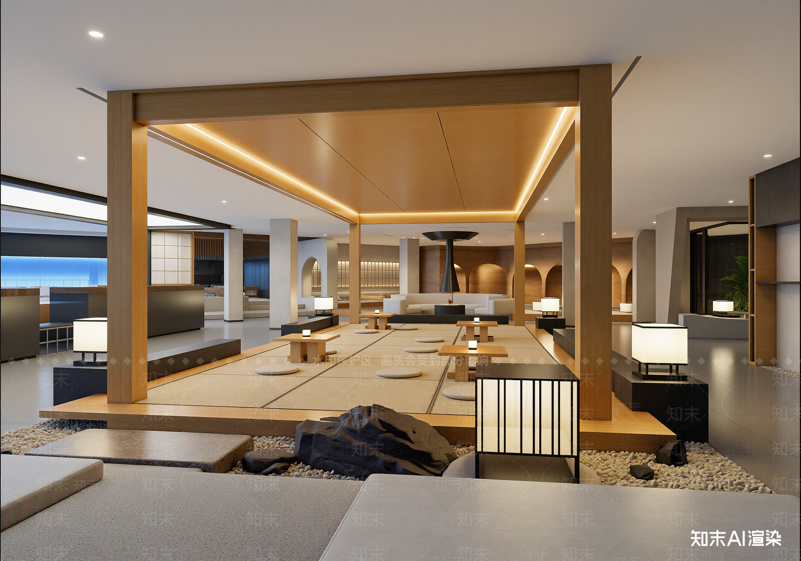 茶馆3D模型下载【ID:1214088652】