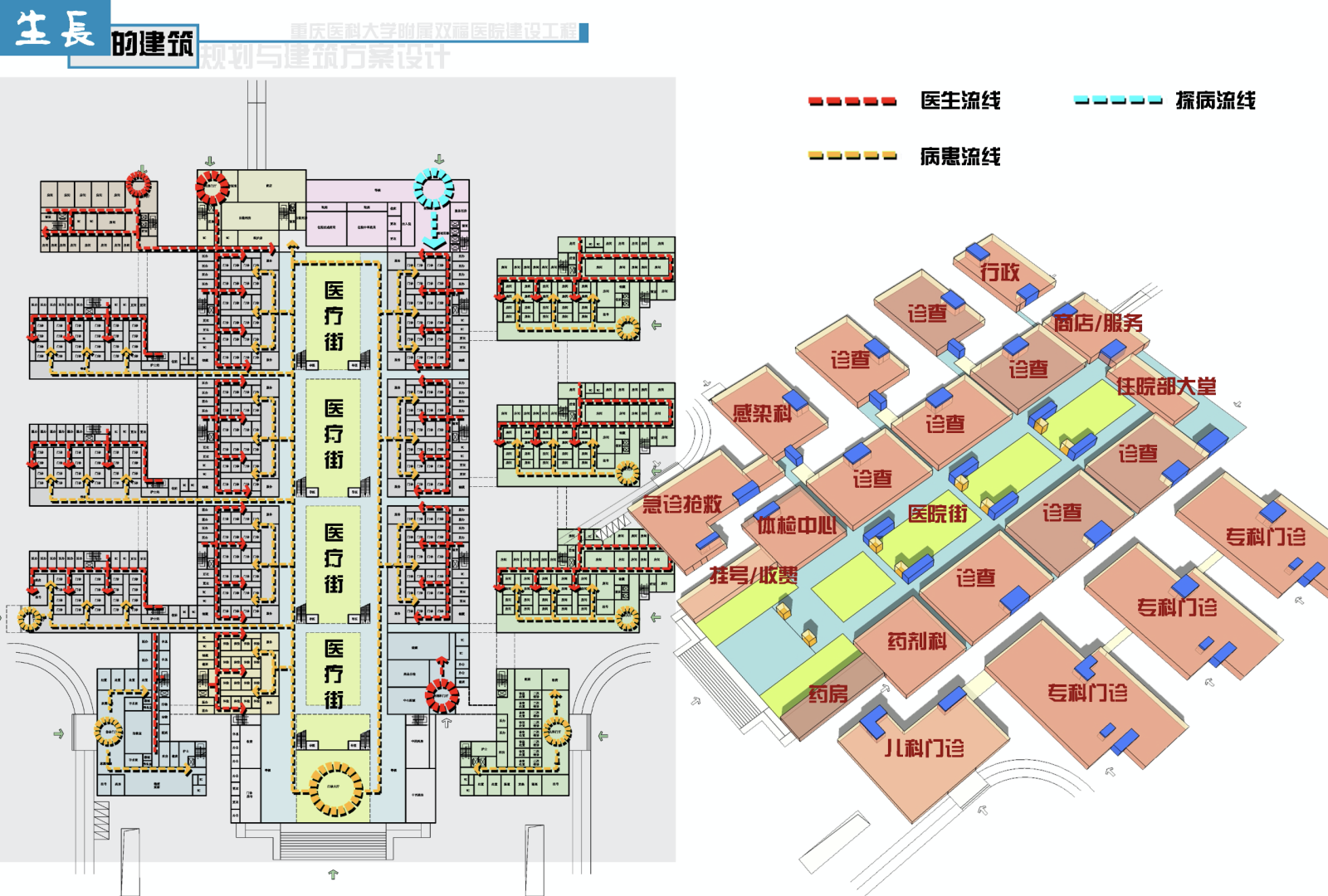 [重庆]医科大学双福医院建筑设计方案文本（SU+JPG）施工图下载【ID:151578193】