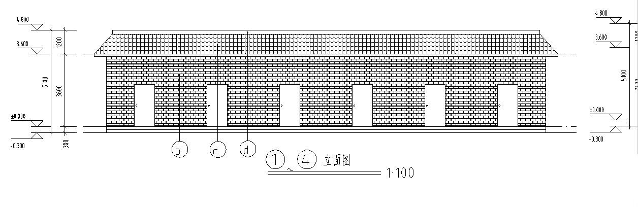 [宁夏]5套砖墙结构小学、幼儿园及宿舍建筑施工图（含...cad施工图下载【ID:151544106】