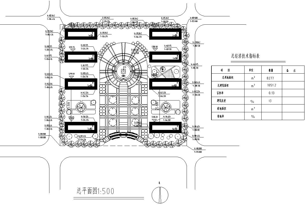 [宁夏]5套砖墙结构小学、幼儿园及宿舍建筑施工图（含...cad施工图下载【ID:151544106】