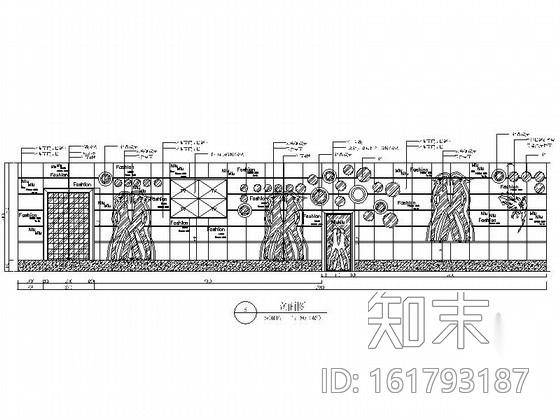 [广东]某时尚前卫酒吧设计全套施工图cad施工图下载【ID:161793187】