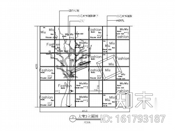 [广东]某时尚前卫酒吧设计全套施工图cad施工图下载【ID:161793187】