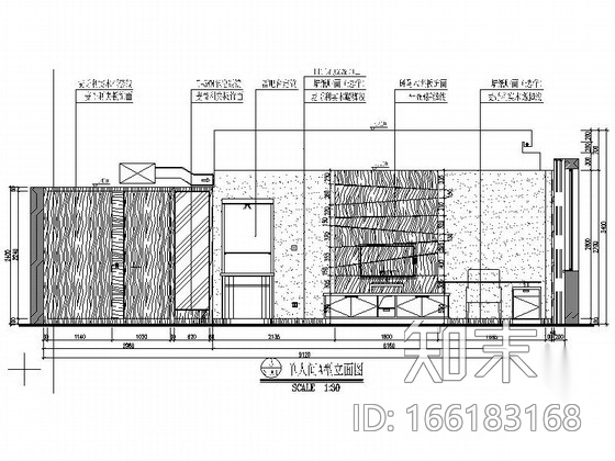 [广东]某四星酒店单人间施工图cad施工图下载【ID:166183168】