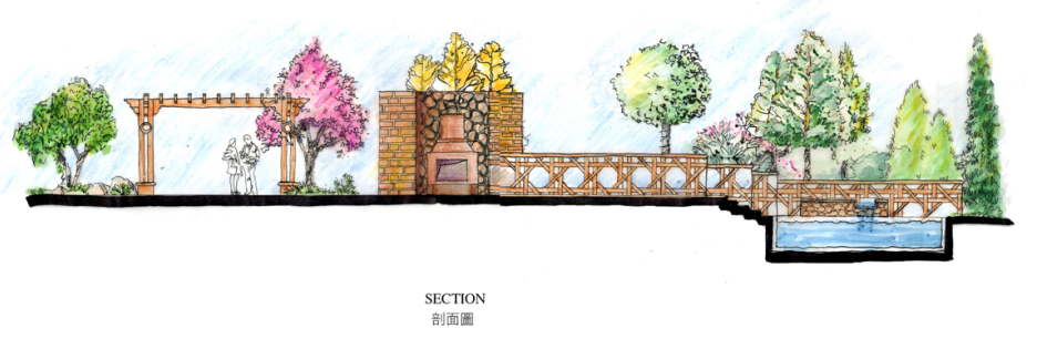 中房森林别墅庭院景观设计3套方案[方案一]cad施工图下载【ID:160919165】