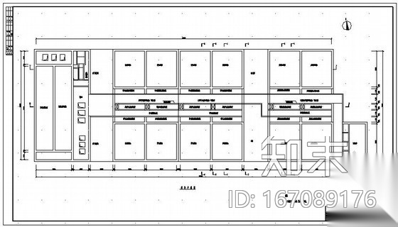 某污水厂生物滤池详图cad施工图下载【ID:167089176】