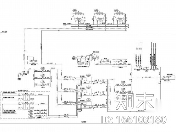 [新疆]酒店办公建筑暖通空调全套设计施工图纸(游泳池、...cad施工图下载【ID:166103180】