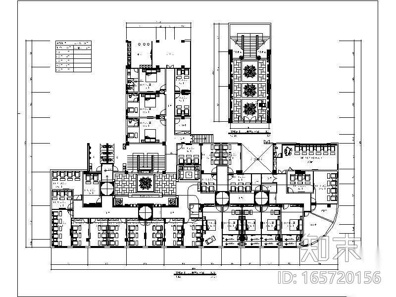 [上海]一整套足道空间完整施工图cad施工图下载【ID:165720156】