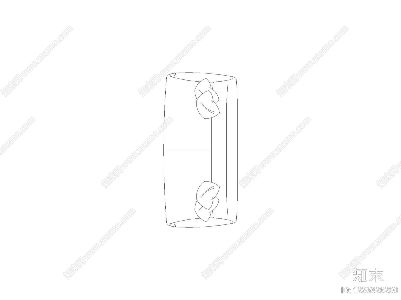 沙发CAD图纸